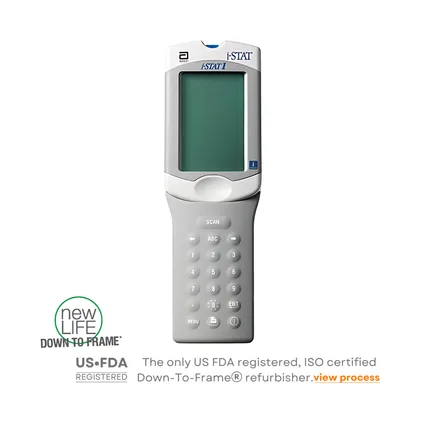 Abbott i-STAT 1 handheld point-of-care blood analyzer