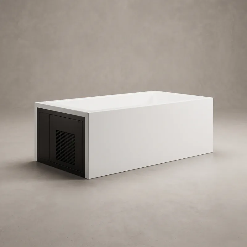 Plunge Evolve XL commercial cold plunge tub with Pro chiller