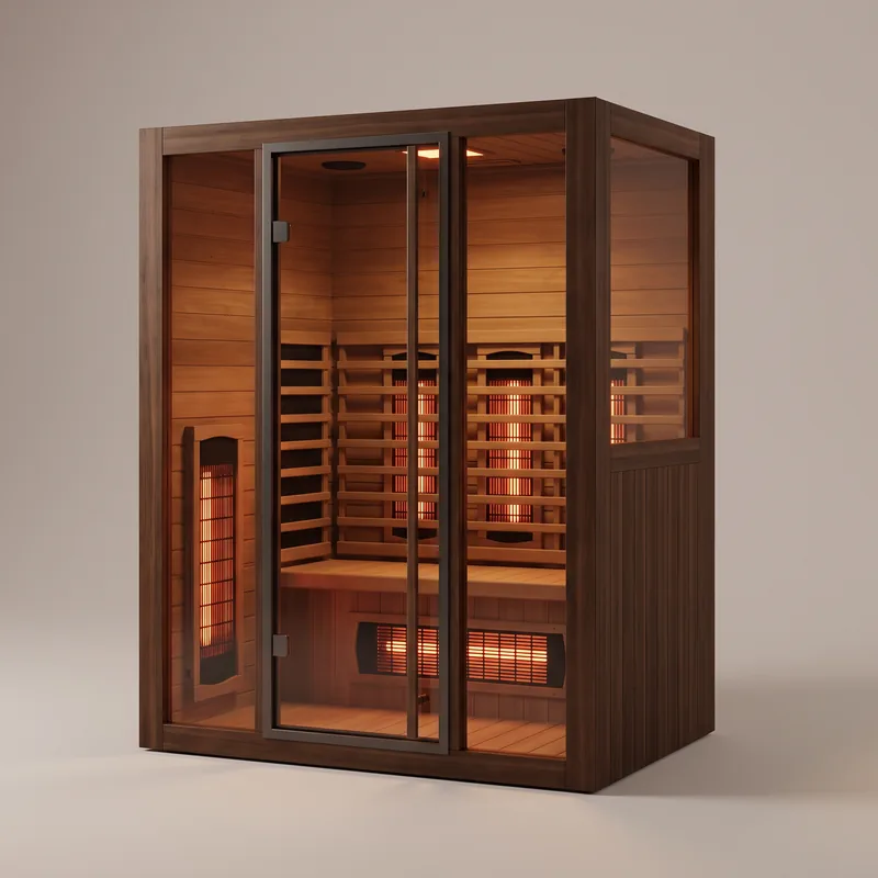 Sun Home Equinox two-person full-spectrum infrared sauna