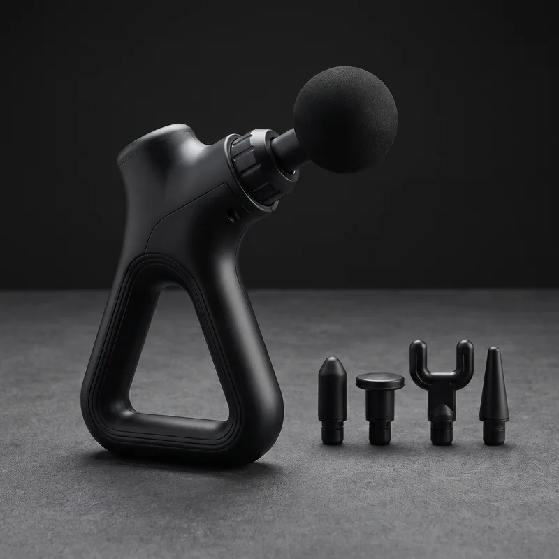 Theragun PRO Gen 5 percussive massage device with attachments